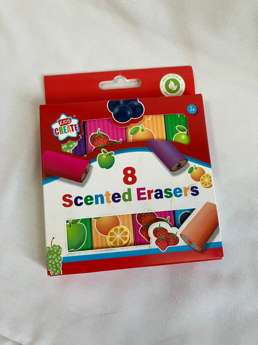 8 Scented Erasers